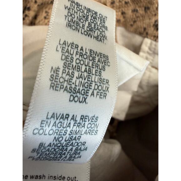 FRAME Le Crop High Waist Mini Boot Snake Print Jeans Vanilla Multi Denim 28 - Picture 11 of 13